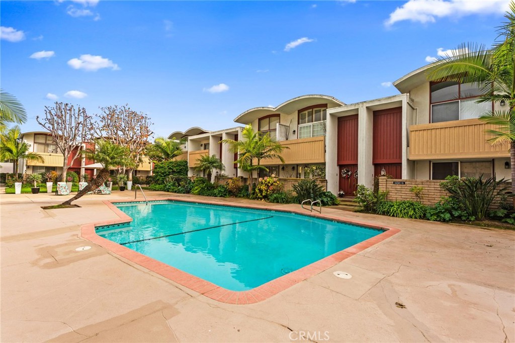 13243 Fiji Way, Unit K Marina del Rey, CA 90292 - Photo 37 of 39 a view of a swimming pool with outdoor seating