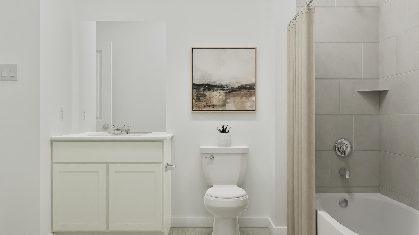 2935 Blue Rdg Lane Temple, TX 76501 - Photo 25 of 29 a bathroom with a sink toilet and shower