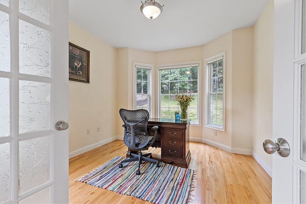 204 Littleton County Road Harvard, MA 01451 - Photo 16 of 42 a workspace with wooden floor and a window