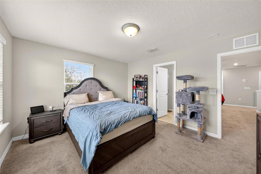 2100 Gopher Tortoise Terrace Oakland, FL 34787 - Photo 29 of 58 a spacious bedroom with a bed and a cabinets