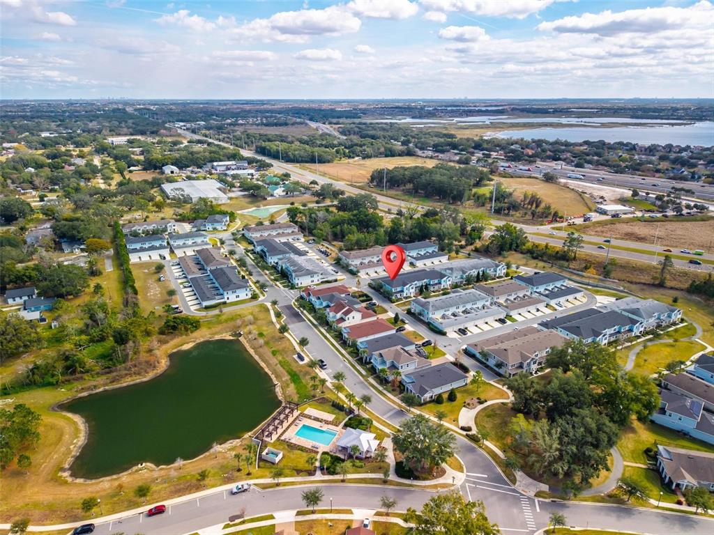 2100 Gopher Tortoise Terrace Oakland, FL 34787 - Photo 52 of 58 an aerial view of residential houses with outdoor space
