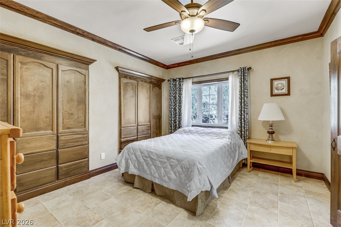 264 Crestview Drive Mount Charleston, NV 89124 - Photo 49 of 78 This cozy room offers elegant crown molding and ample storage.