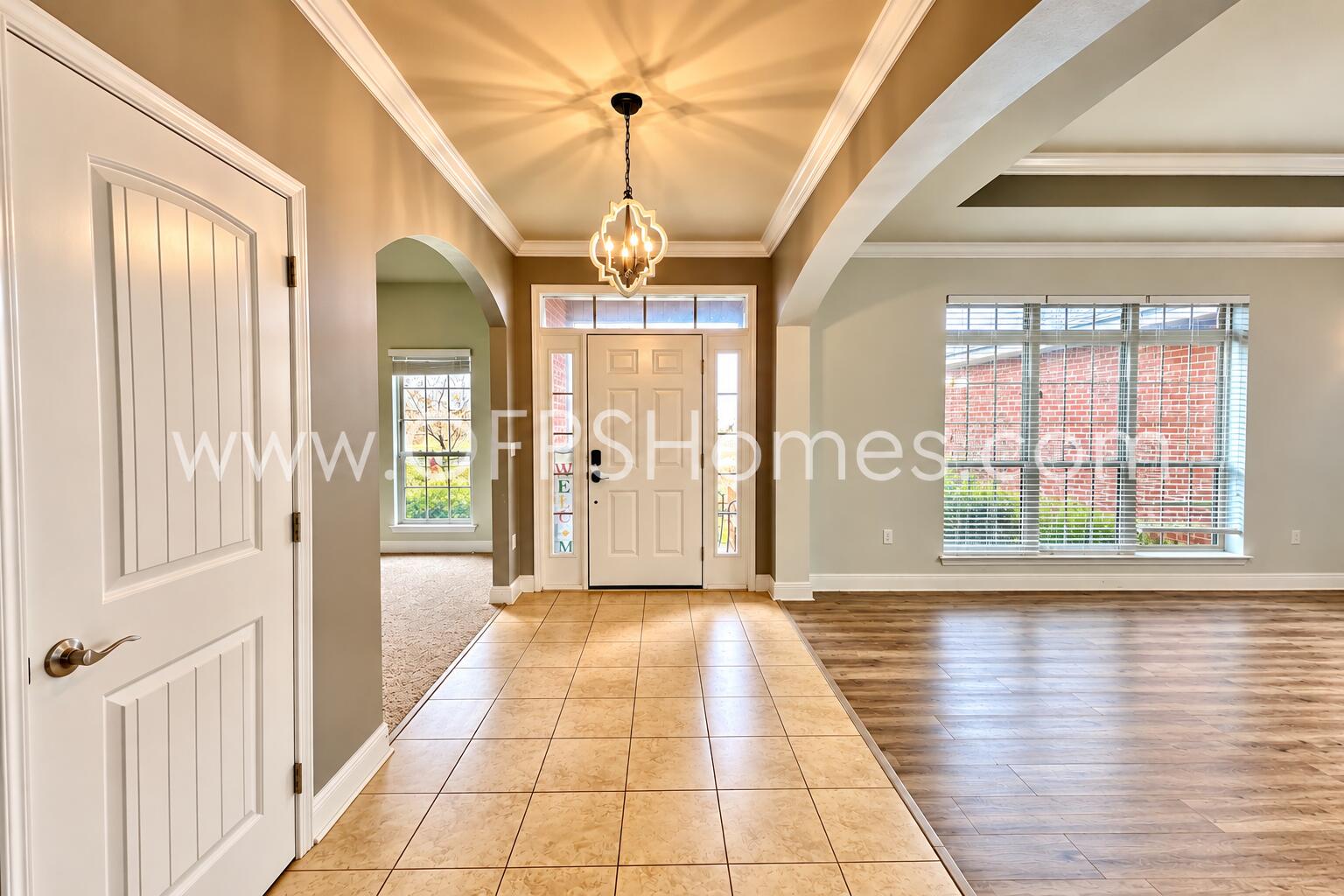 3445 Brownstone Road Crestview, FL 32539 - Photo 4 of 21 Bright Neutral Foyer with Archways and C