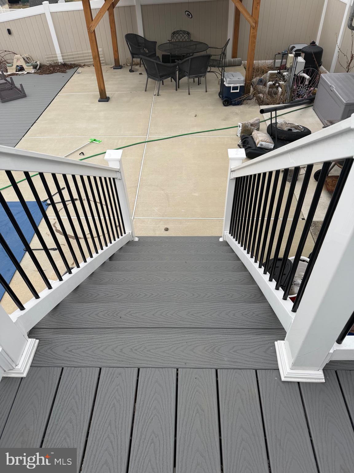 6731 Fox Meadow Road Gwynn Oak, MD 21207 - Photo 56 of 62 Steps to Lower Deck