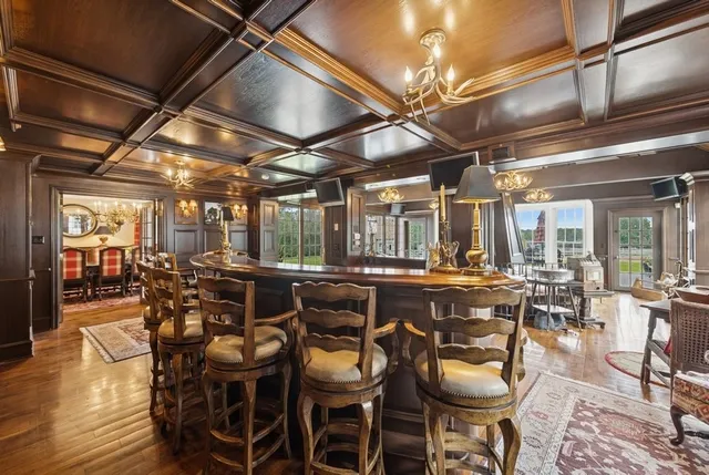 a view of a bar restaurant