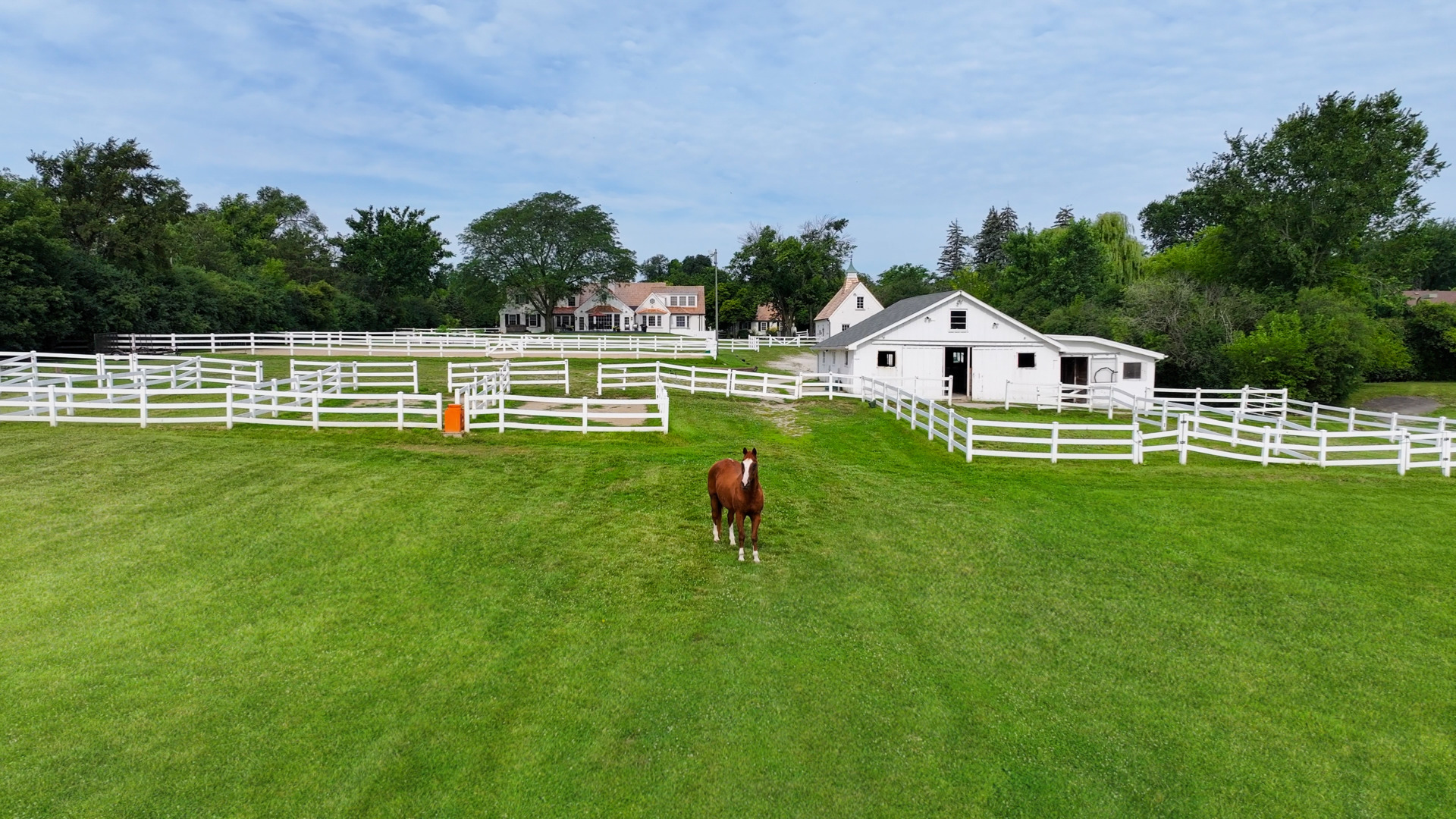 6191 South County Line Road Burr Ridge, IL 60527 - Photo 32 of 38 a swimming pool with outdoor seating and yard