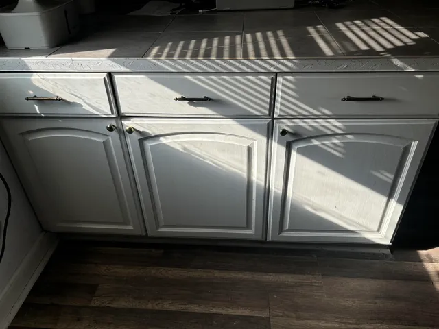 a close view of water heater