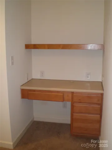 a close view of closet