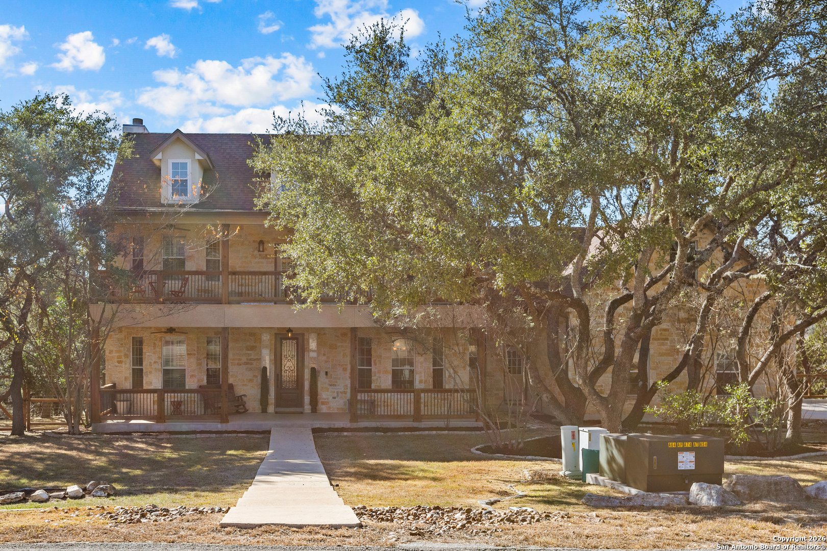 250 Misty Brook Spring Branch, TX 78070 - Photo 3 of 47 a front view of a building with street view