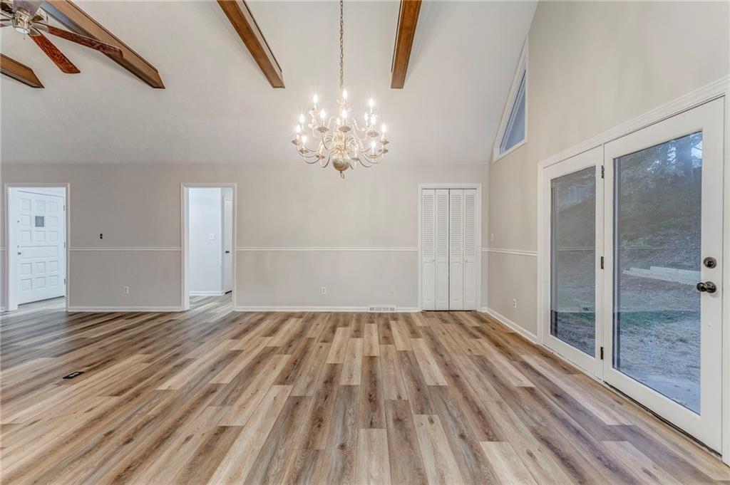 10 Thornwood Drive Southwest Rome, GA 30165 - Photo 19 of 57 a view of empty room with wooden floor