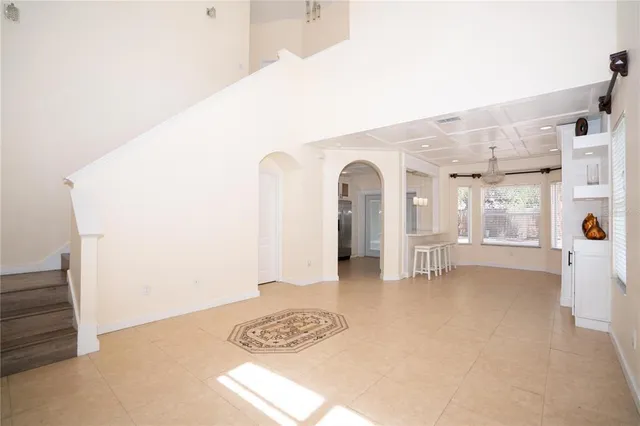 a view of livingroom with furniture and window