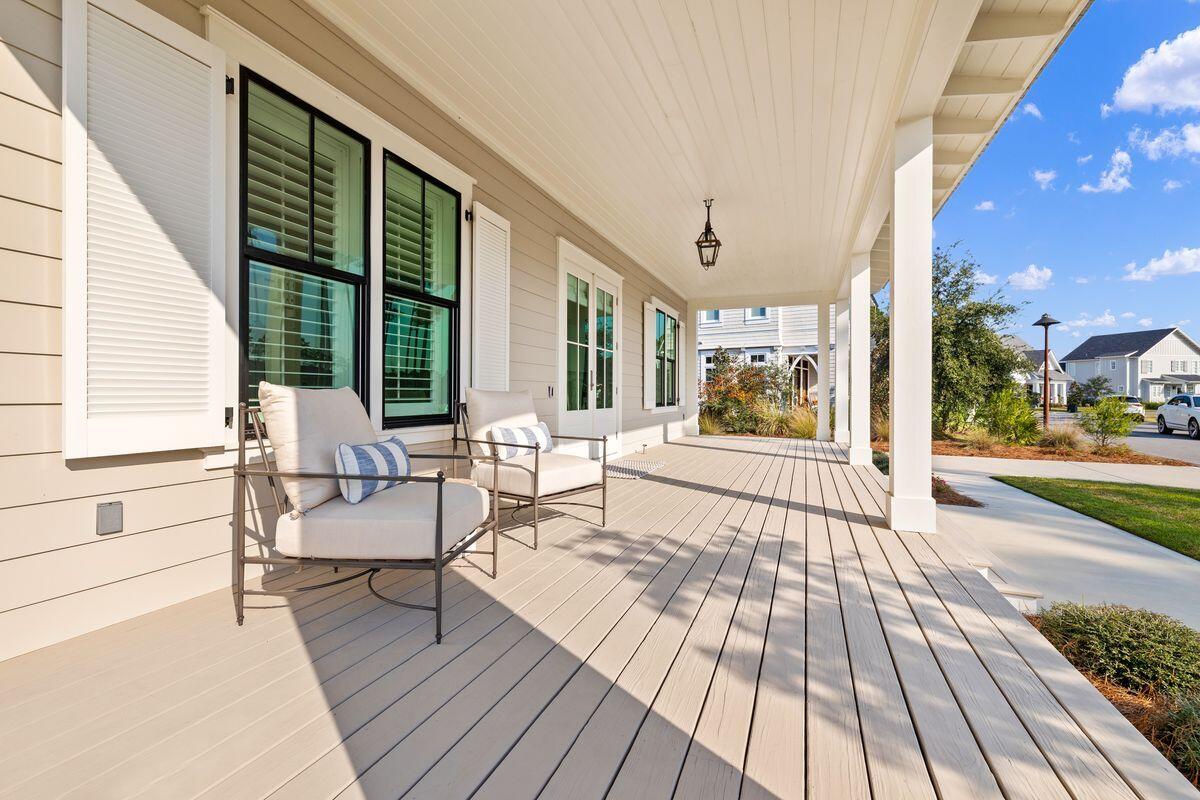 41 Seastone Ct Inlet Beach Inlet Beach, FL 32461 - Photo 10 of 52 a balcony with wooden floor