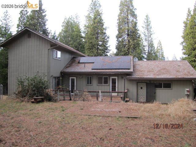 19071 West Allan Volcano, CA 95689 - Photo 28 of 42 a front view of a house with garden