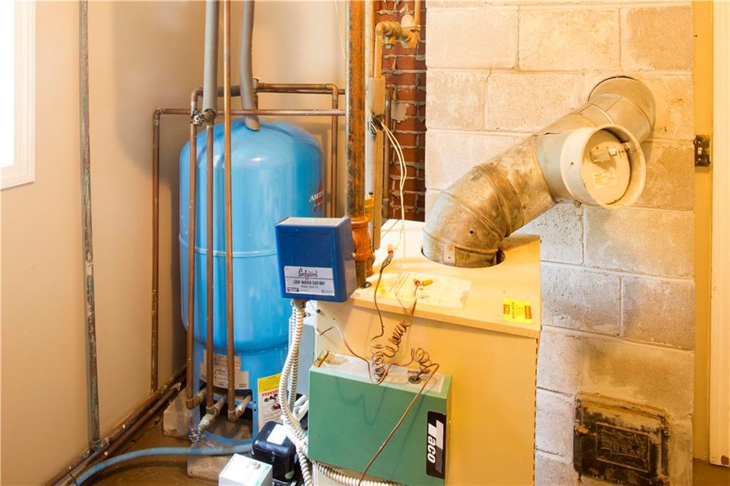 114 Luckys Landing Road Glenburn, ME 04401 - Photo 27 of 28 Oil heating system with hot water...