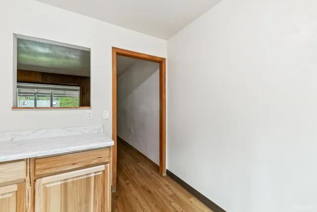 a view of front door of house