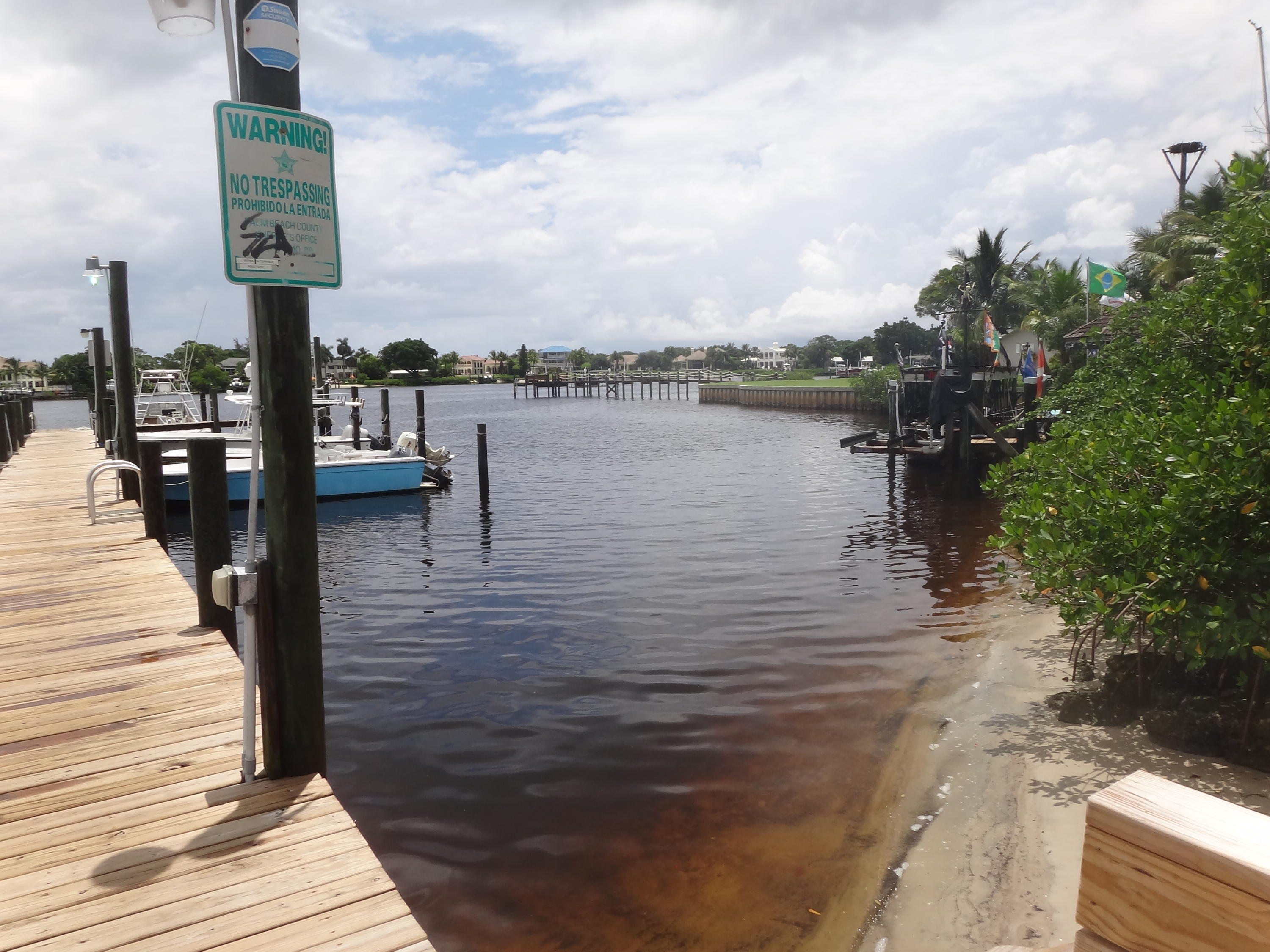 Wide water