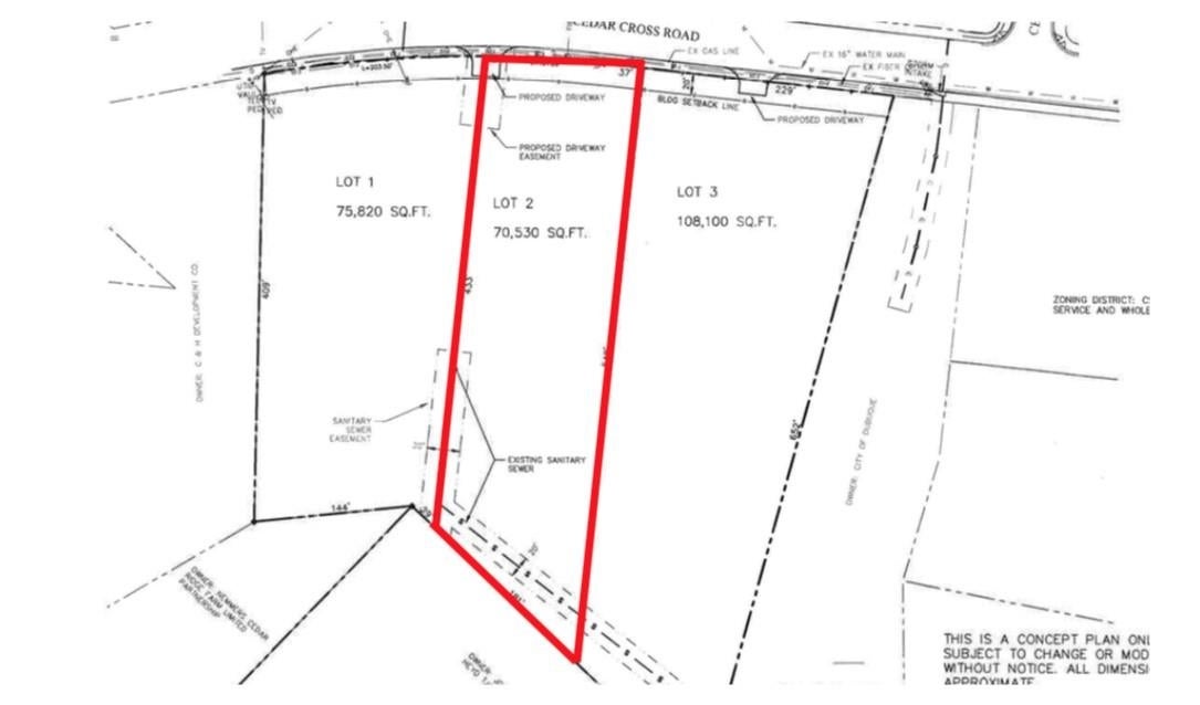 Lot 2 Cedar Cross Road, Unit COMMERCIAL LAND Dubuque, IA 52002 - Photo 1 of 1 Gallery Image 1