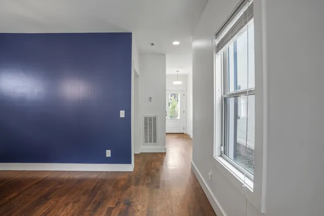 a view of livingroom with hardwood