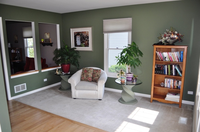 127 Barnes Road Elgin, IL 60124 - Photo 6 of 19 a living room with furniture and flowers