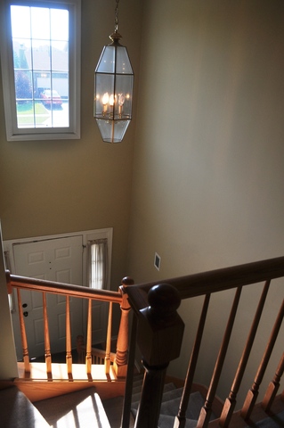 127 Barnes Road Elgin, IL 60124 - Photo 9 of 19 a view of entryway with wooden floor