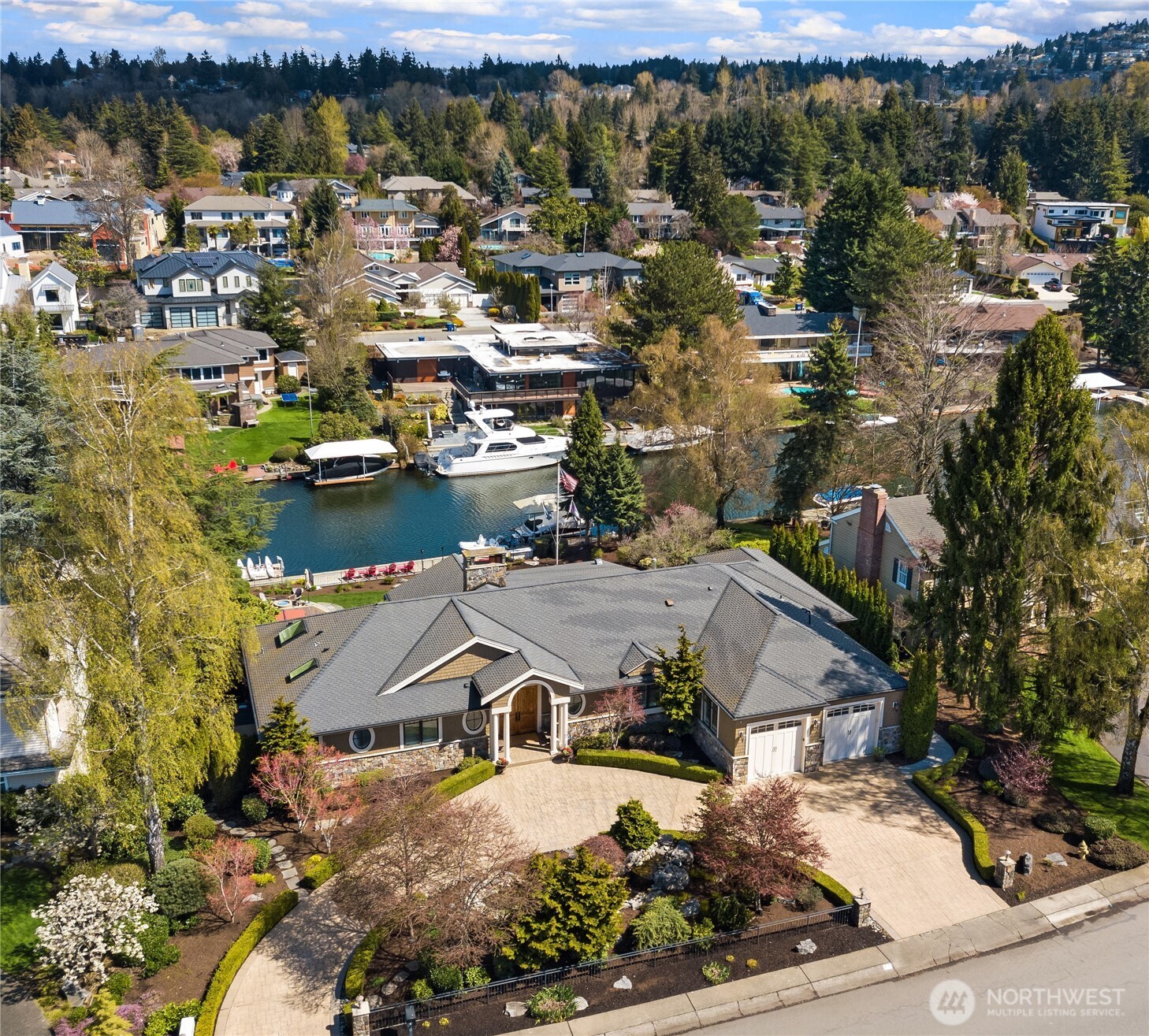 67 Cascade Key Bellevue, WA 98006 - Photo 37 of 39 a view of a city with mountains in the background