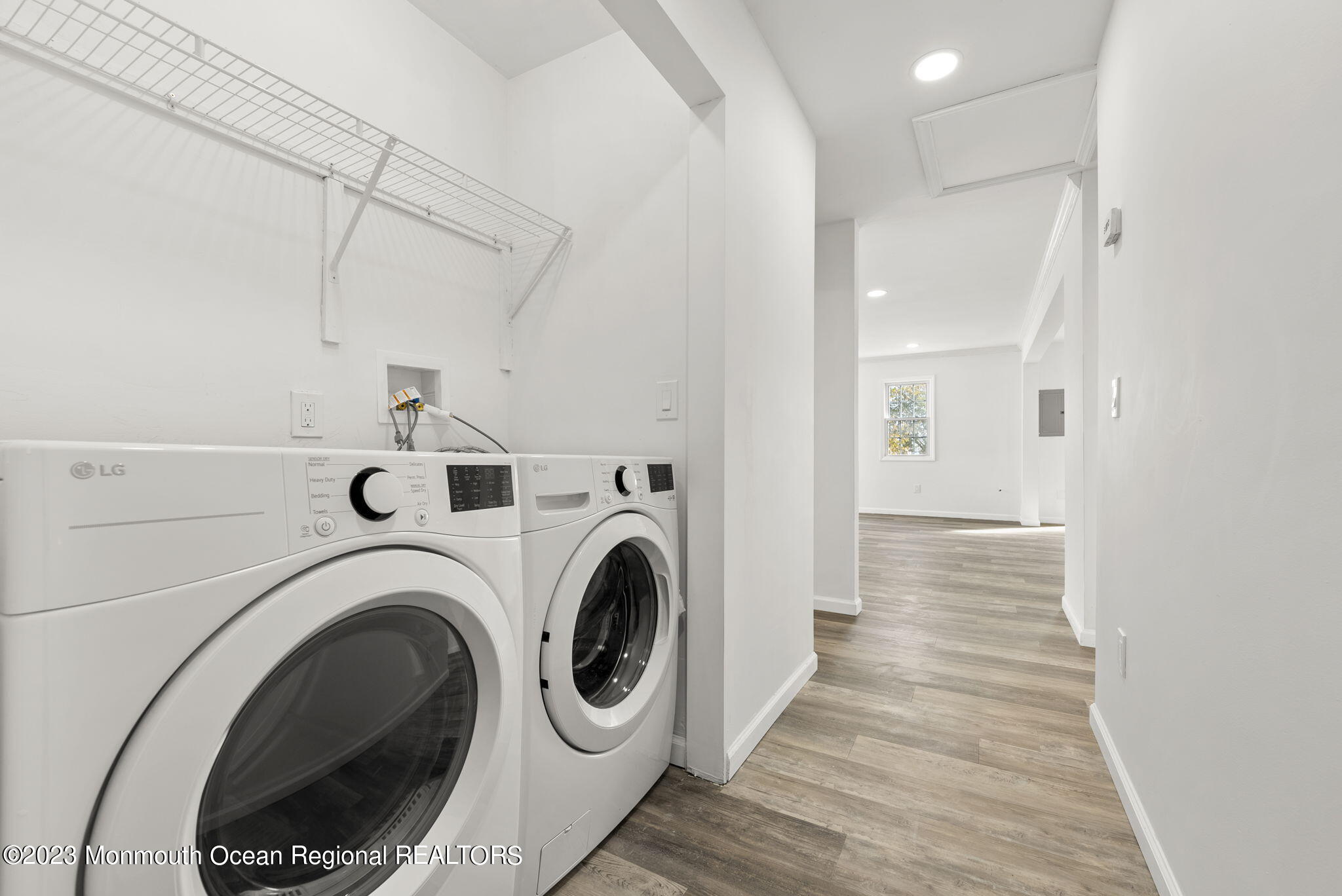 3 Hickory Hill Road Toms River, NJ 08753 - Photo 20 of 27 a view of a hallway with washer and dryer