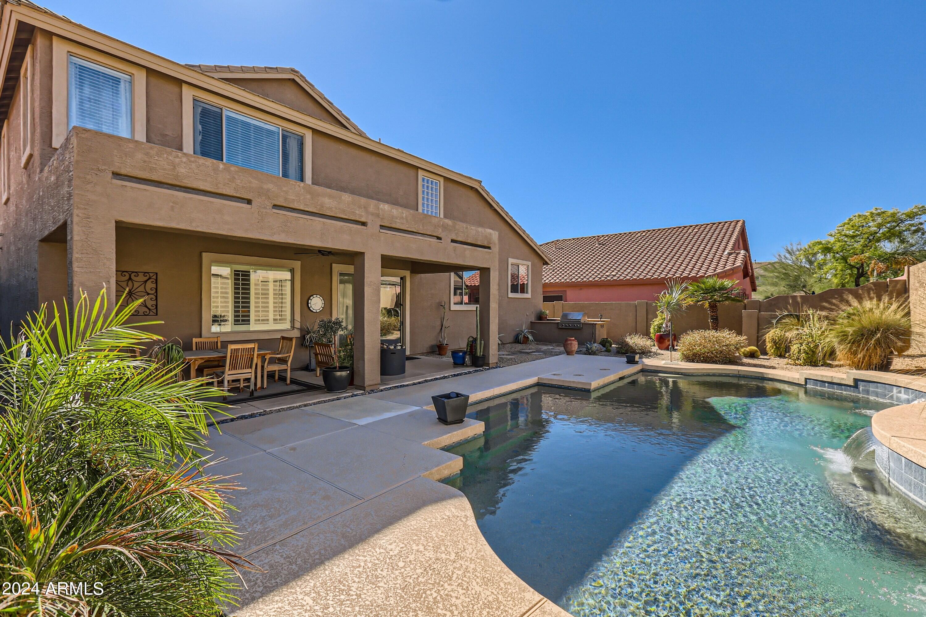 3234 West Rapalo Road Phoenix, AZ 85086 - Photo 39 of 44 Backyard - Extended Patio
