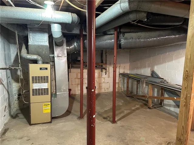 a view of water heater room