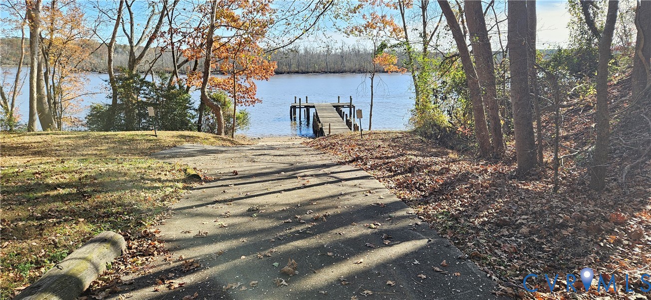 2239 Mantapike Landing Road Stevensville, VA 23161 - Photo 20 of 22 a view of a backyard of the house