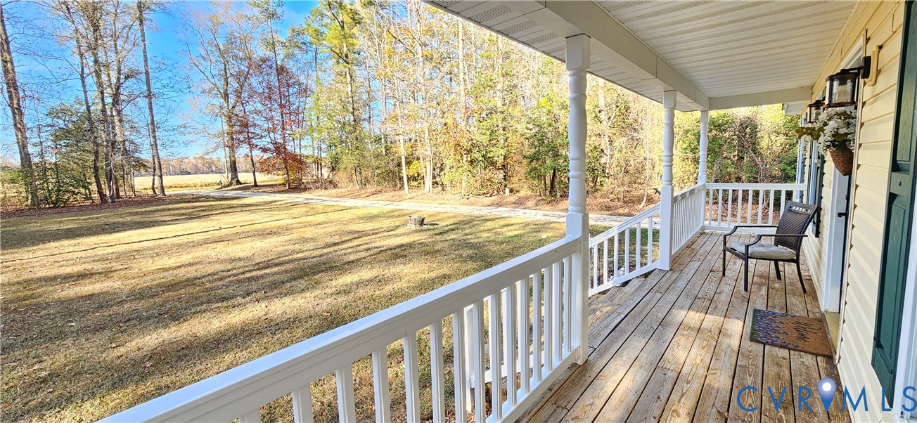 2239 Mantapike Landing Road Stevensville, VA 23161 - Photo 2 of 22 a view of a city from a balcony