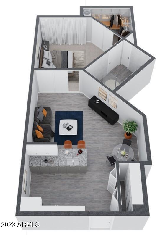 1811 East Apache Boulevard, Unit 1A Tempe, AZ 85281 - Photo 6 of 6 Floorplan