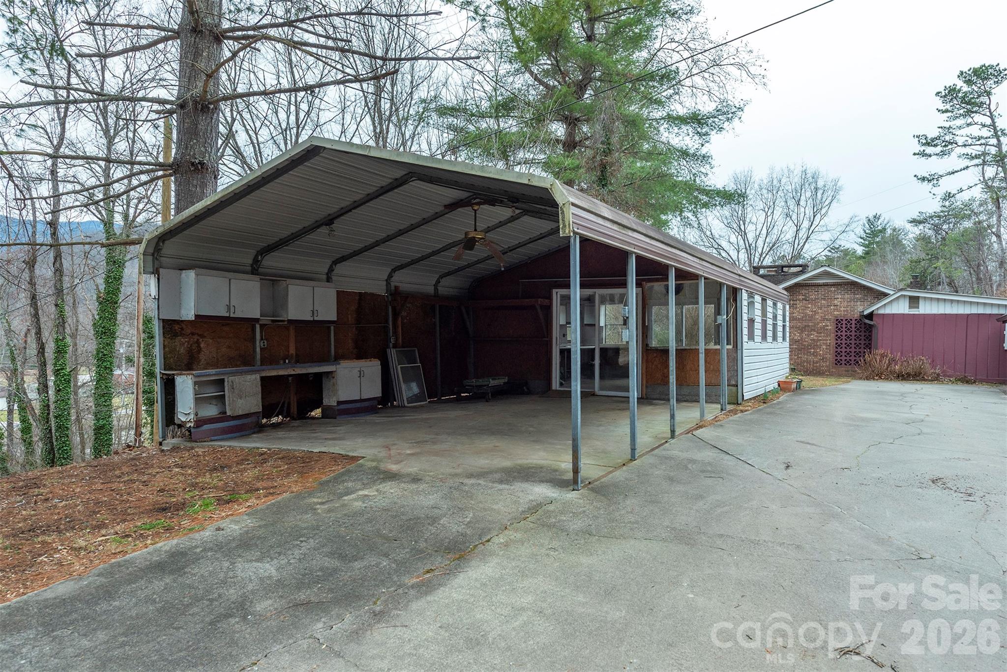 175 River Lane Canton, NC 28716 - Photo 29 of 35 a view of a house with a yard