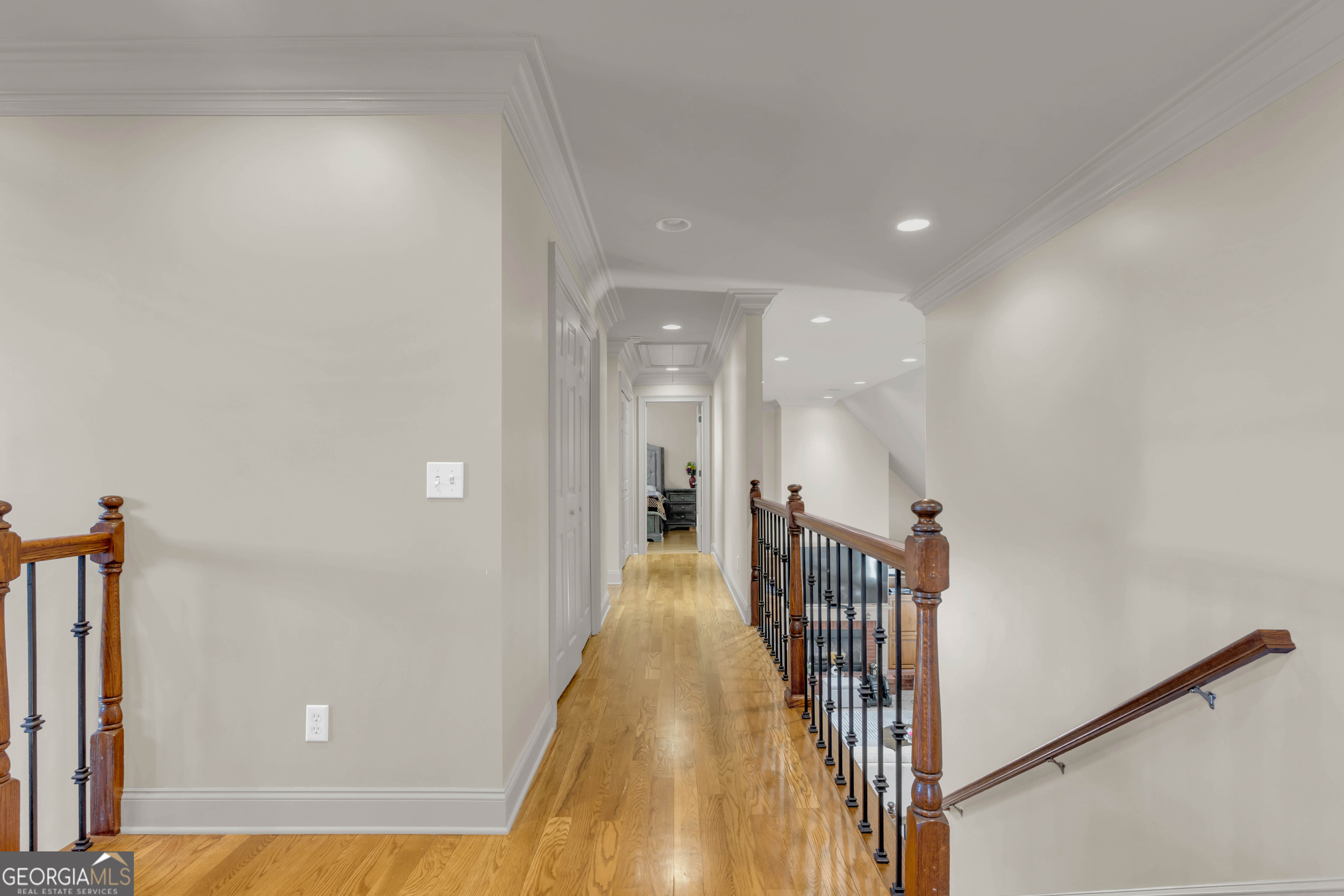 504 Ridge Pointe Lane Cohutta, GA 30710 - Photo 42 of 58 a view of a hallway with a couch