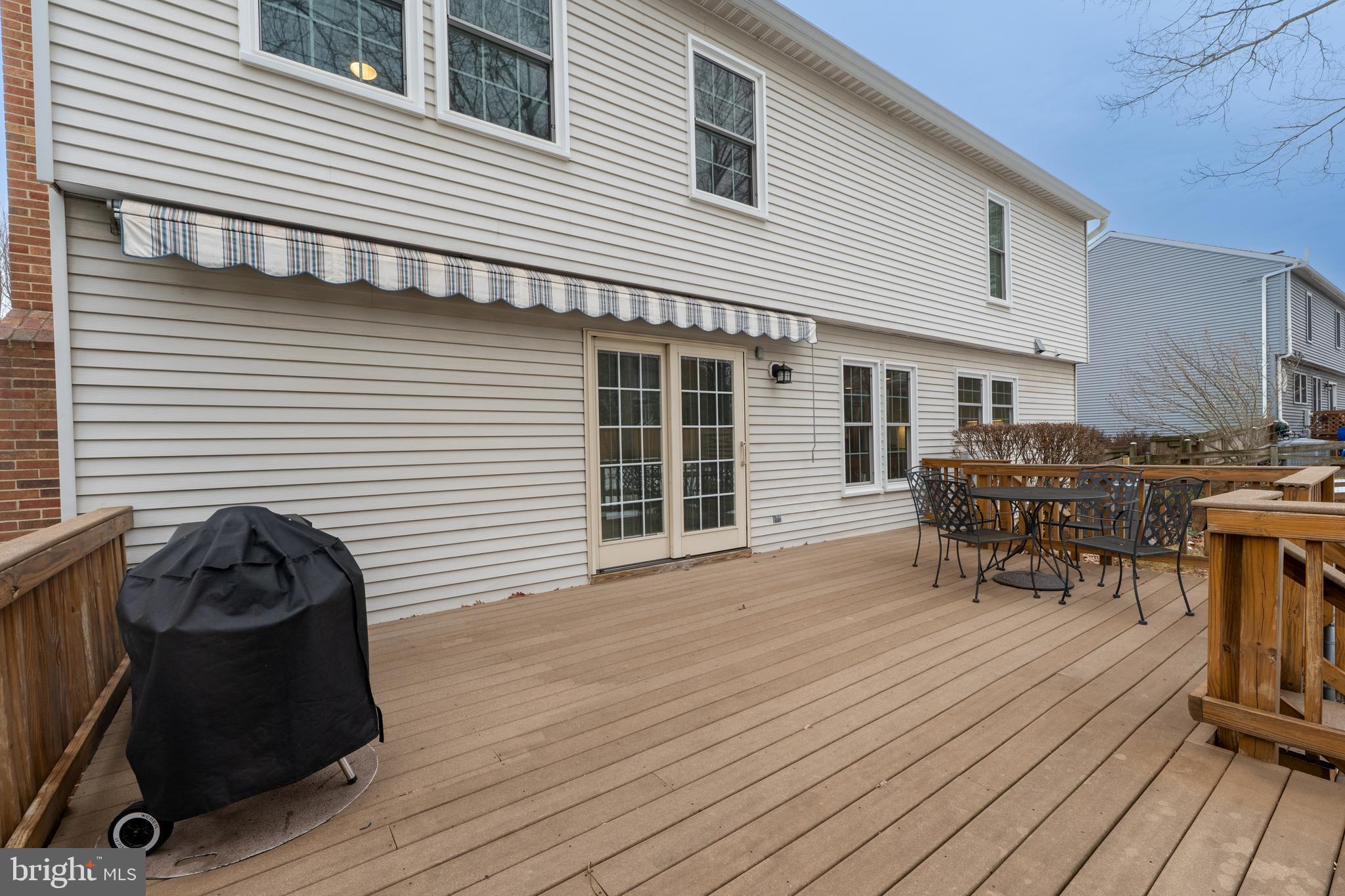 1374 Rock Chapel Road Herndon, VA 20170 - Photo 37 of 38 a view of a chairs and table on the deck