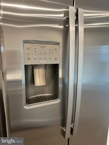 a close view of a fireplace