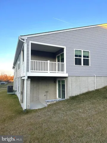 a view of backyard of house