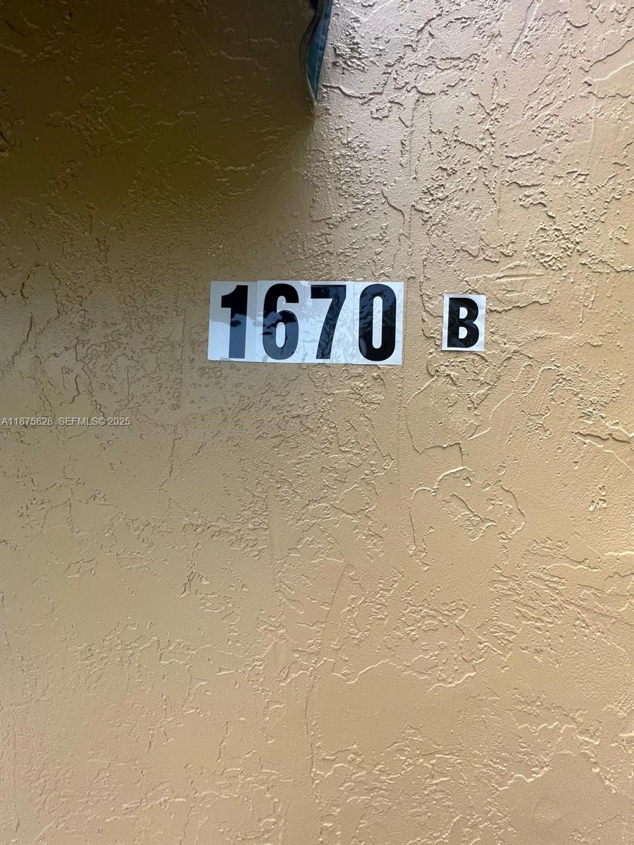 1670 Harding Street Hollywood, FL 33020 - Photo 10 of 19 a view of a wooden wall