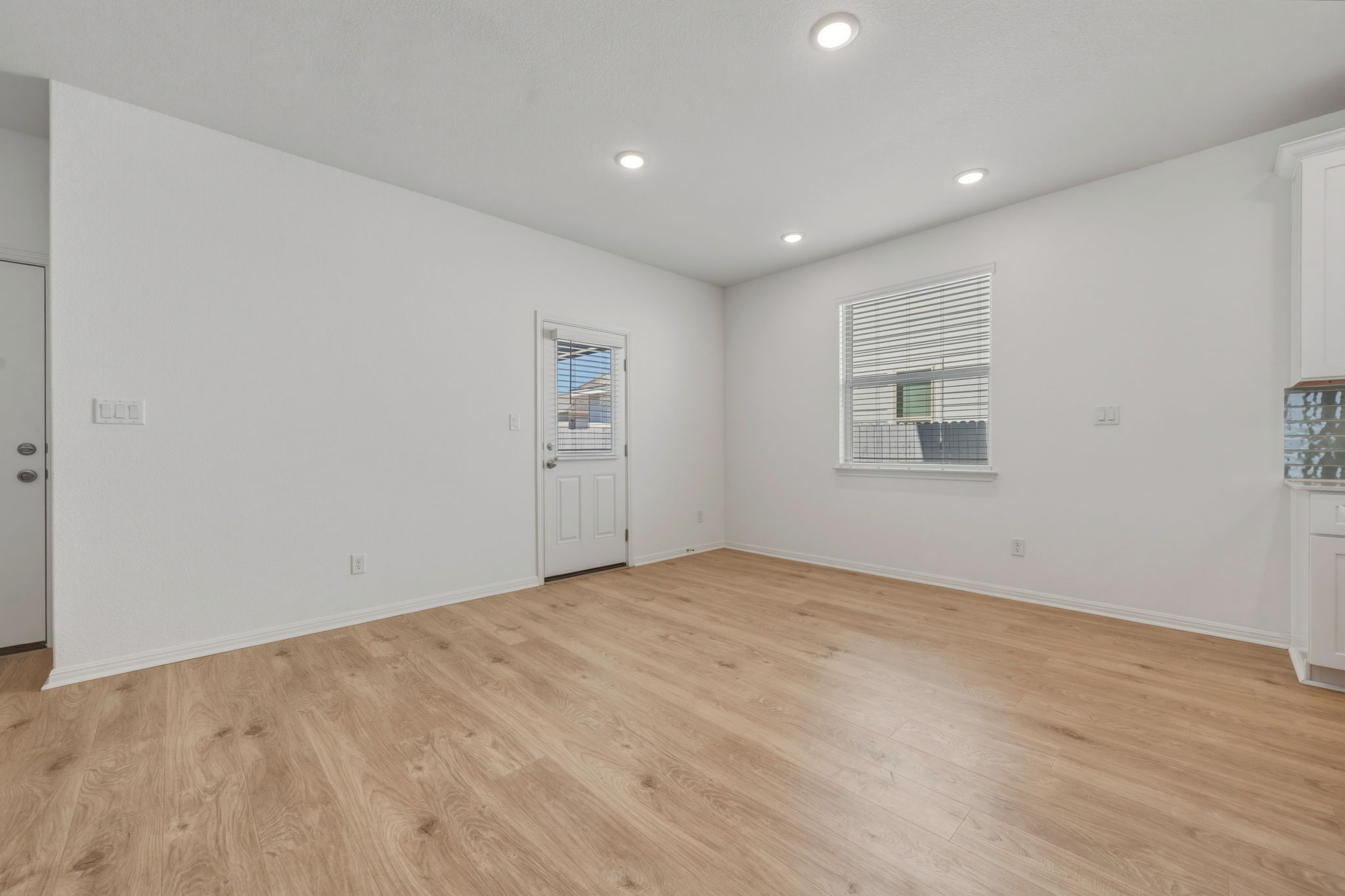223 Rieber Road Kyle, TX 78640 - Photo 14 of 39 a view of an empty room with a window