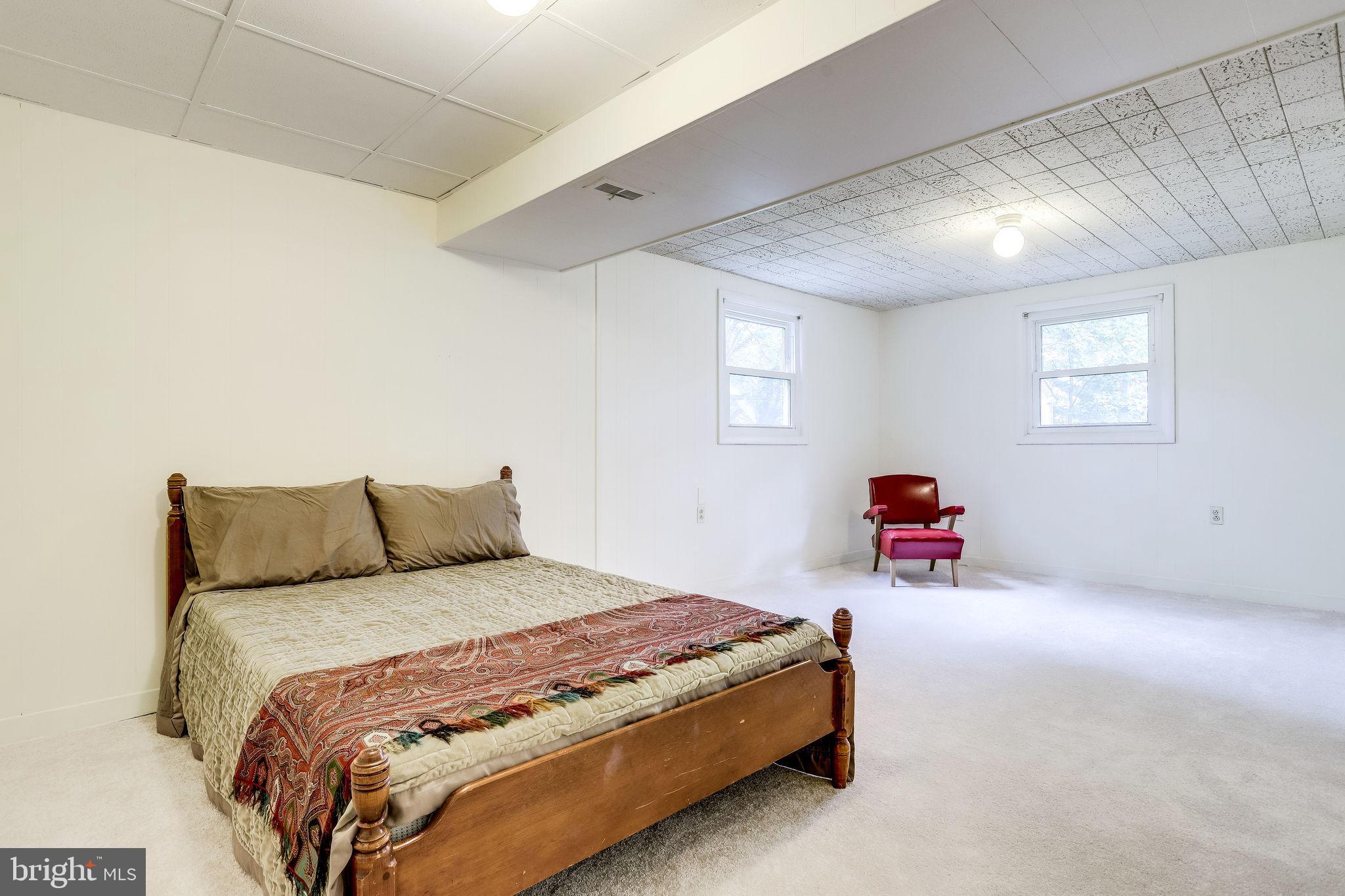 6518 Haystack Road Alexandria, VA 22310 - Photo 28 of 39 HUGE Bedroom #4 in LL