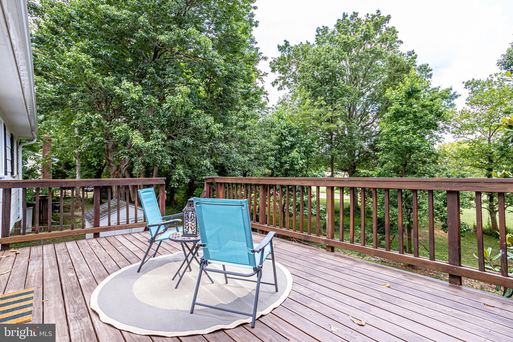 6518 Haystack Road Alexandria, VA 22310 - Photo 34 of 39 Newer, large walk-down deck