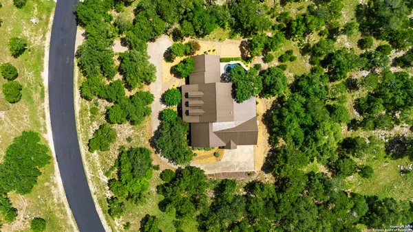a view of a lake with a big yard