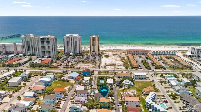 a view of parking area