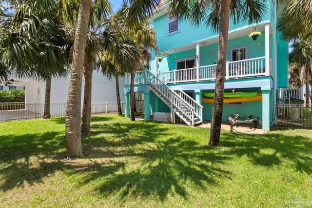 a view of a house with a swimming pool