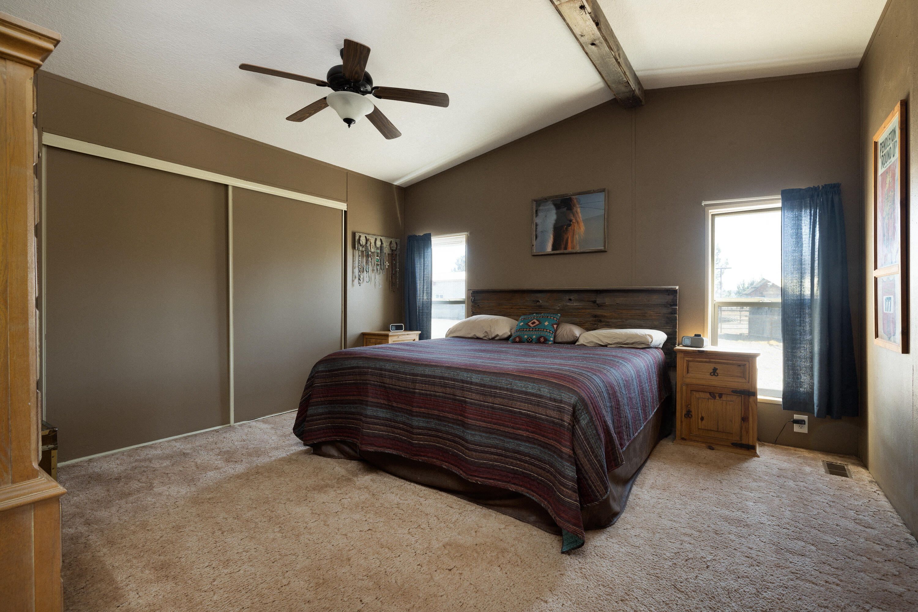 12106 Southwest Houston Lake Road Powell Butte, OR 97753 - Photo 17 of 51 Master bedroom