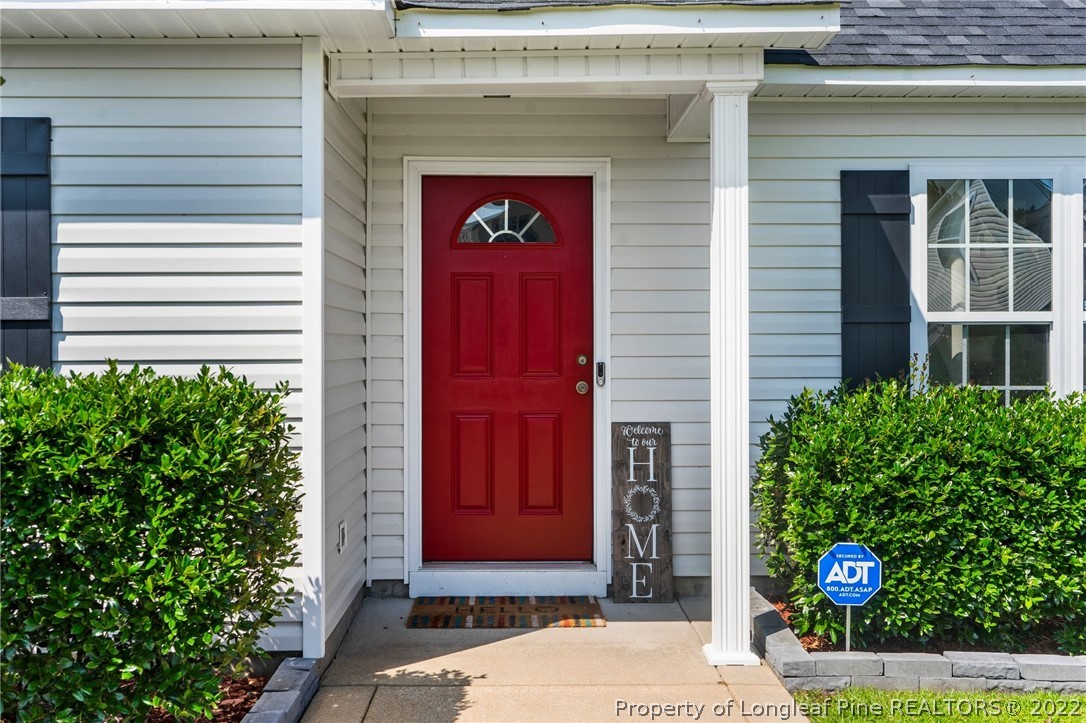 246 Cape Fear Road Raeford, NC 28376 - Photo 4 of 33 a couple of potted plants in front of door