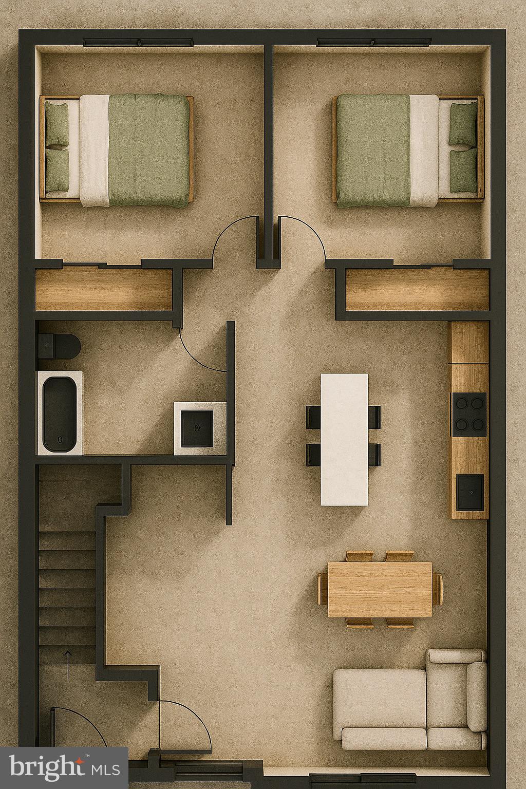 1721 Q Street Southeast Washington, DC 20020 - Photo 7 of 7 a bathroom with a sink and a mirror