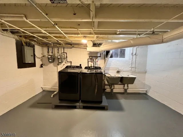 a room with storage and utility