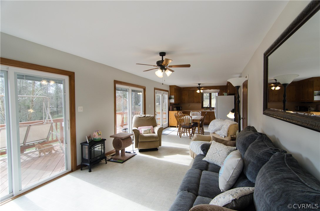 7720 Old Beach Road Chesterfield, VA 23838 - Photo 4 of 19 a living room with furniture and a large window