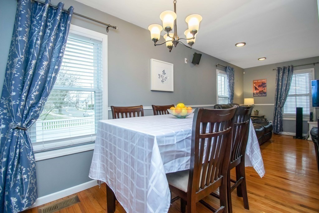 220 Nottingham Street Springfield, MA 01104 - Photo 9 of 30 a view of a dining room with furniture and wooden floor