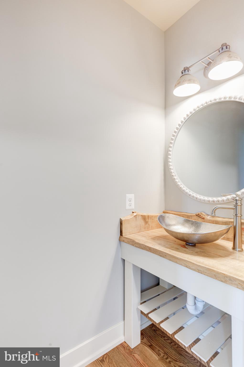1360 Bollinger Road Westminster, MD 21157 - Photo 14 of 68 Half Bath w/Live Edge wood vanity